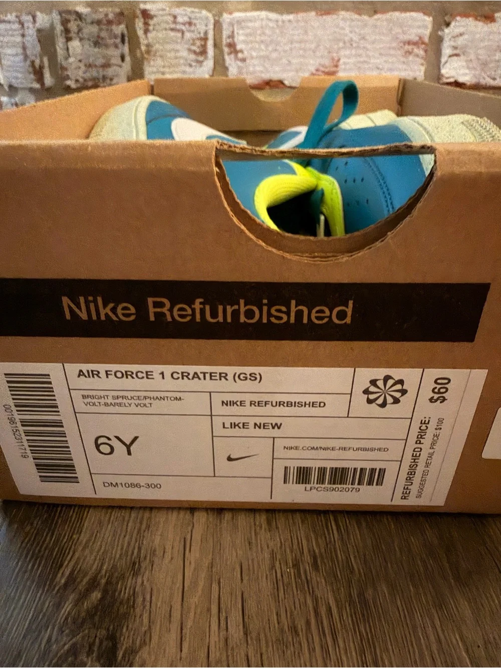 Nike Kids Air Force 1 Crater